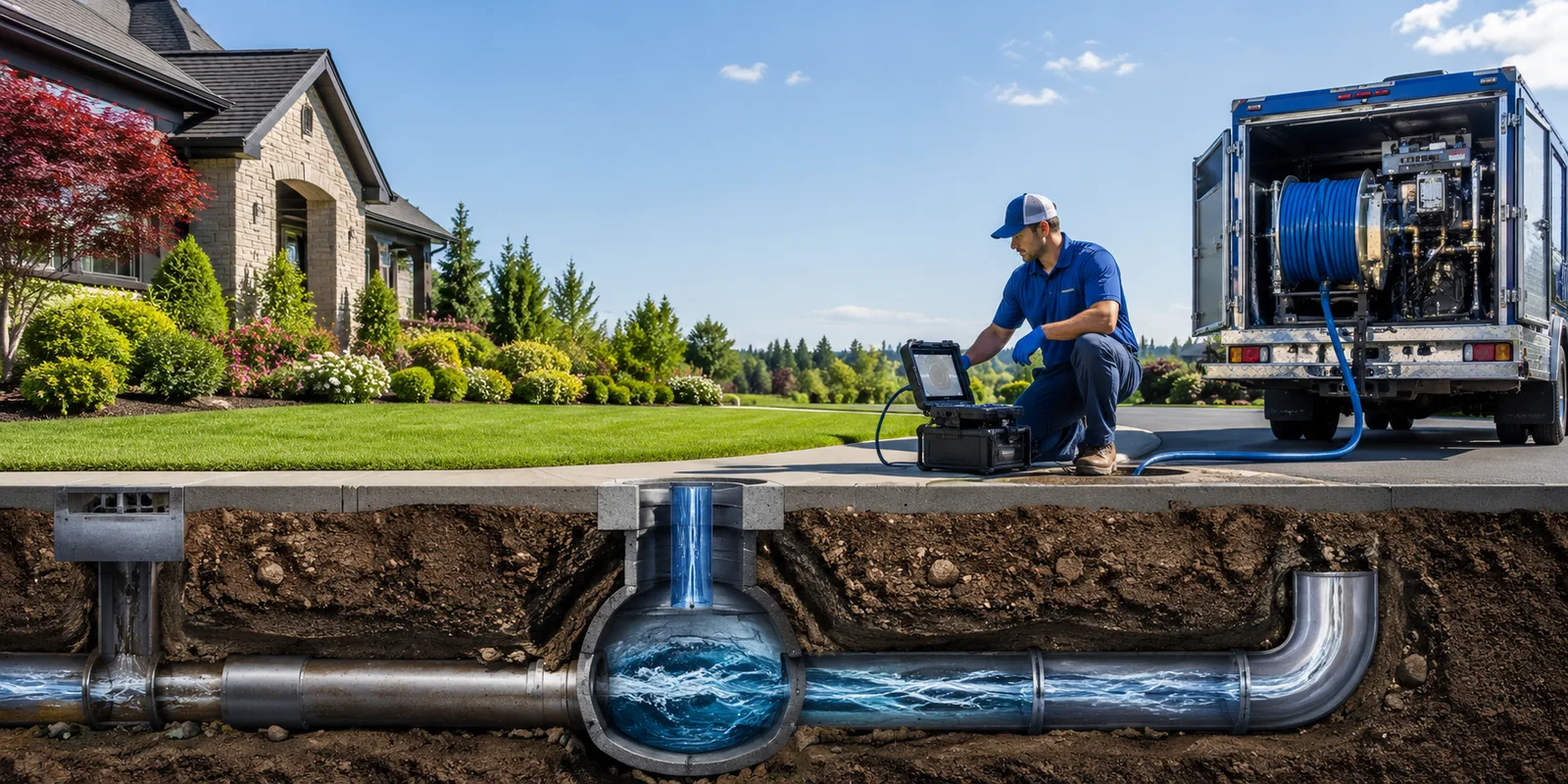 Drainage restoration information for New Auburn, MN